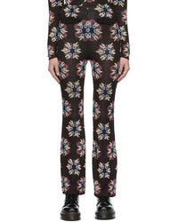 Rabanne - Ssense Exclusive Jacquard Knit Capsule Flare Trousers - Lyst