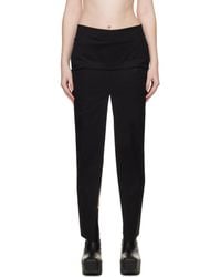 Rick Owens - Temple Sliced Midi Skirt - Lyst