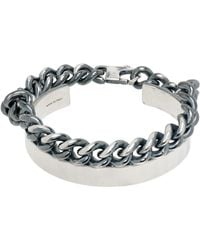 MM6 by Maison Margiela - Chain Cuff Bracelet - Lyst