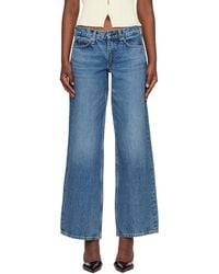 Rag & Bone - Saige Relaxed Straight Jeans - Lyst