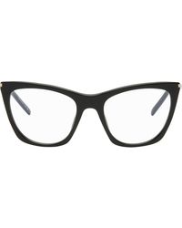 Saint Laurent - Sl 214 Kate Thin Glasses - Lyst