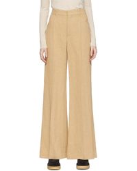 Chloé Wide-leg and palazzo pants for Women - Up to 69% off at Lyst.com