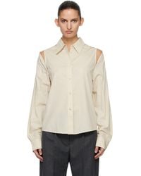 Our Legacy - Off- Slip Shirt - Lyst