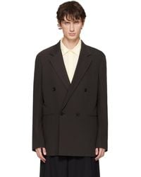 Lanvin - Double-Breasted Blazer - Lyst