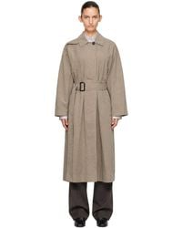 Studio Nicholson - Taupe Campion Trench Coat - Lyst