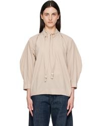 Lemaire - Scarf Blouse - Lyst