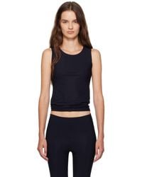 Jil Sander - Round Neck Sleeveless Tank Top - Lyst