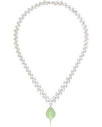 OTTOLINGER - シルバー Diamond Dip ネックレス - Lyst