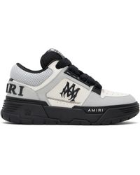 Amiri - Baskets Ma-1 Blanc Et Gris À Écusson À Logo - Lyst