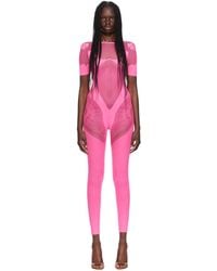 Poster Girl - Semi-Sheer Jumpsuit - Lyst