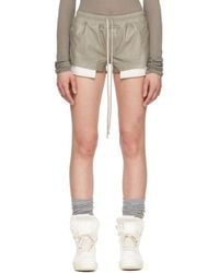 Rick Owens Fog Boxer Shorts in Black | Lyst