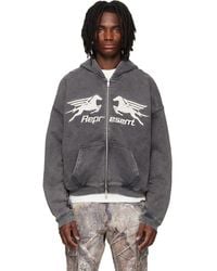 Represent - Pegasus Zip Through Hoodie - Lyst