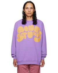 Acne Studios - Purple Bubble Sweatshirt - Lyst
