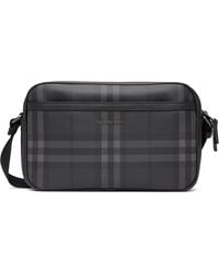 Burberry - City Check Crossbody Bag - Lyst