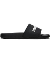 DSquared² - Logo' Pool Slides - Lyst