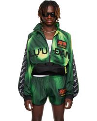 Lu'u Dan - Blouson De Survêtement Coupe-Vent Vert - Lyst
