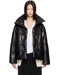 Nanushka - Hide Vegan Leather Puffer Jacket - Lyst