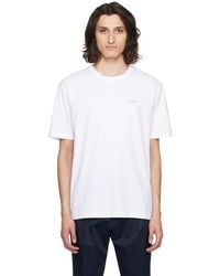 BOSS - ホワイト グラフィックtシャツ - Lyst