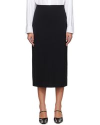 The Row - Matias Midi Skirt - Lyst