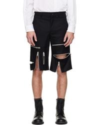 Comme des Garçons - Wool Nylon Flannel Shorts - Lyst