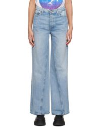 Ganni - Blue Jozey Jeans - Lyst