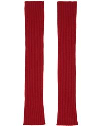 Rick Owens - Rasato Knit Arm Warmers - Lyst