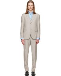BOSS - Three-Piece Slim-Fit Suit - Lyst