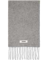 Jacquemus - Écharpe Carro Grise - Lyst