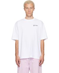 Off-White c/o Virgil Abloh - Script Logo Skate T-Shirt - Lyst