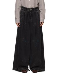 Maison Margiela - Wide-Leg 14 Oz Origin Denim Jeans - Lyst