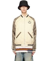 Moncler Genius - Blouson aviateur goser rembourré en duvet - moncler x alm angels - Lyst