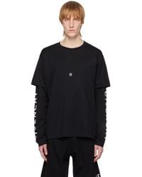 Givenchy - Logo Cotton Jersey T-shirt - Lyst