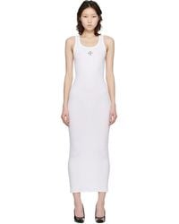 Vetements - Cross Logo Tank Top Midi Dress - Lyst