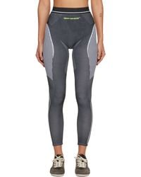 Off-White c/o Virgil Abloh - Race Logo Arrow Seamless Leggings - Lyst