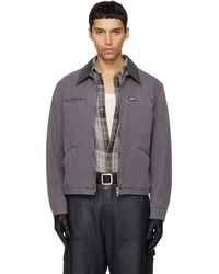 Tonywack - Garment Washed Zip Work Jacket - Lyst