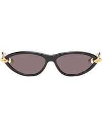 Bottega Veneta - Knot Cat Eye Sunglasses - Lyst