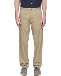 Universal Works - Taupe Aston Trousers - Lyst