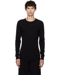 Les Tien - Thermal Fitted Long Sleeve T-Shirt - Lyst