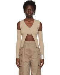 ROKH - Viscose Cardigantank Top Set - Lyst