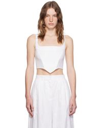 STAUD - Vaga Tank Top - Lyst