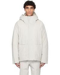 Veilance - Blouson Sorin Gris Rembourré En Duvet - Lyst