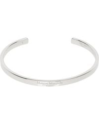 Maison Margiela - Logo Reference Cuff Bracelet - Lyst