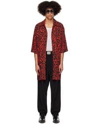 メンズ NULLUS ブラック ボンディング アーム シャツ ブラック | Lyst