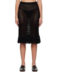 Niccolò Pasqualetti - Grata Midi Skirt - Lyst