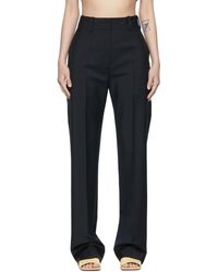 Quira - Ssense Exclusive Black Trousers - Lyst