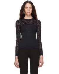 Fendi Navy Forever Jumper - Blue