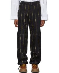 Jacquemus Black Le Pantalon Ble Trousers