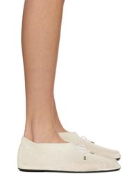 Totême - Off- 'the Knitted' Ballerina Flats - Lyst