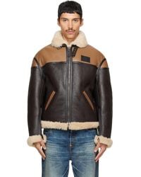 KENZO - Paris Flying Boke' Shearling Jacket - Lyst