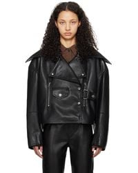 Nanushka - Ado Leather Jacket - Lyst